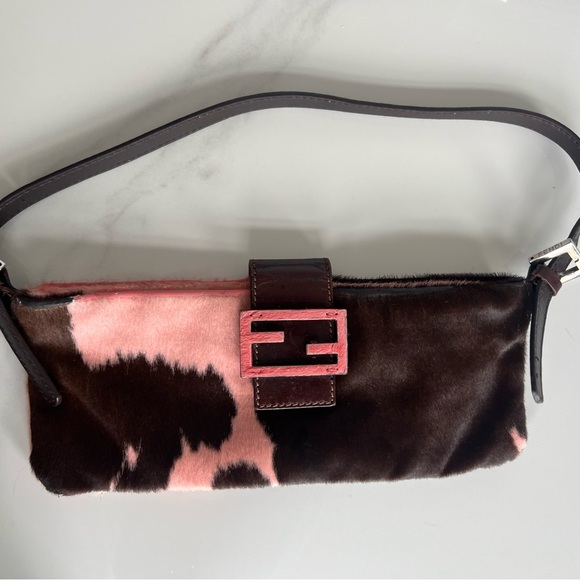 Fendi Handbags - Fendi Ponyhair Baguette